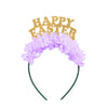 "Happy Easter" Crown Headband in Custom Colors!