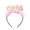 "Mama To Be" Headband Crown - Baby Shower Headband 