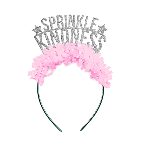 teacher headband that says sprinkle kindness