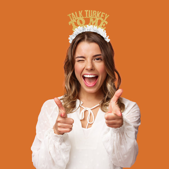 Talk Turkey To Me Party Crown